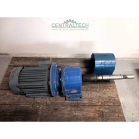 Hajtóműves villanymotor VEM 0,75kW 10 rpm