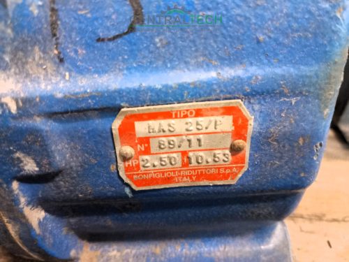 Hajtóműves villanymotor VEM 0,75kW 10 rpm