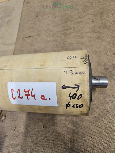 400mm dobmotor hajtott görgő 400/130mm BDL111  0,3 kW,18m/perc 