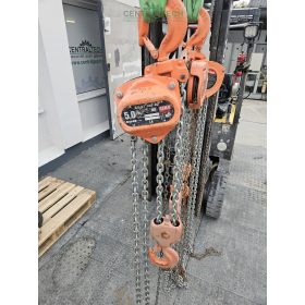   ipari láncos emelő 5000kg thr. REMA ST200 kézi láncos emelő csörlő