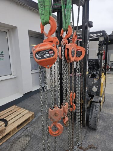 ipari láncos emelő 5000kg thr. REMA ST200 kézi láncos emelő csörlő