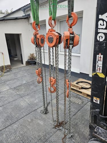 ipari láncos emelő 5000kg thr. REMA ST200 kézi láncos emelő csörlő