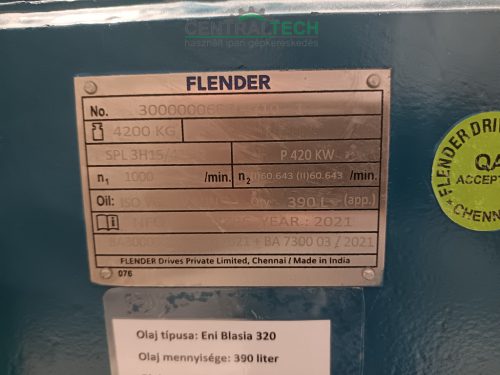 Bainite BM 95 L INTERMESHING gumikeverőgép / azonnal szállítható/PO100