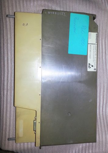 Siemens S5 6Es5 943-7UA22 115 U CPU central processor /ax100