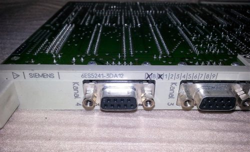 Siemens S5 6Es5 241-3DA12 ultrahangos mérőmodul /ax103