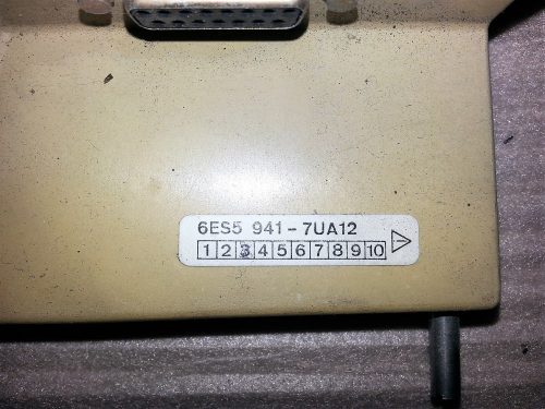 SIEMENS S5 6ES5 941-7UA12 CPU module/ax105 for sale