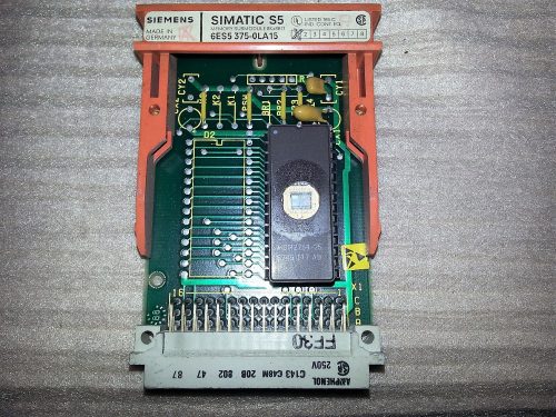 SIEMENS S5 6ES5 941-7UA12 CPU module/ax105 for sale