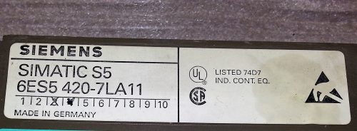 For sale SIMENS S5 6ES5-420-7LA11 Digital input module/ax113a