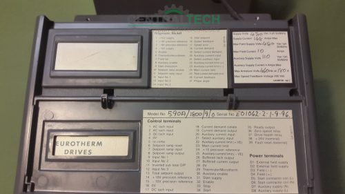Eurotherm Drives 590 Analog 75kw/100Hp DC hajtásvezérlő 