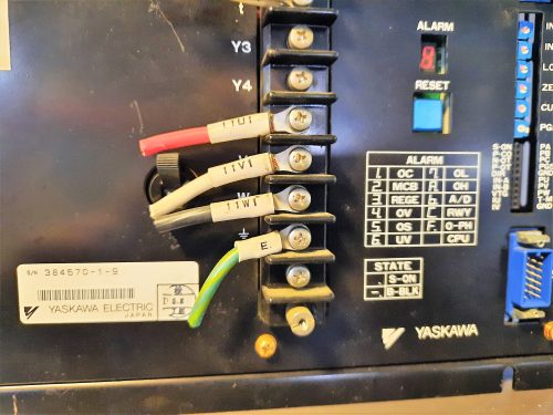 Yaskawa Servopack CACR-SR30BC1AFY244 szervómotor AC vezérlő 3,08kW /ax429