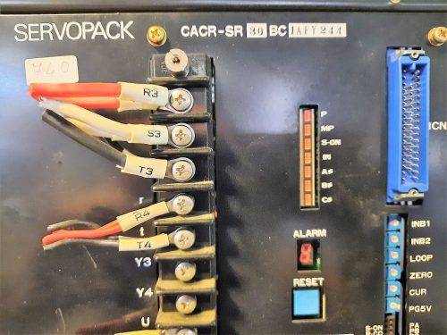 Yaskawa Servopack CACR-SR30BC1AFY244 szervómotor AC vezérlő 3,08kW /ax429