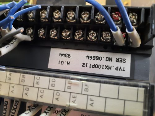 Fuji MX100 CM91 Plc modul 24V DC, logikai vezérlő/ax433