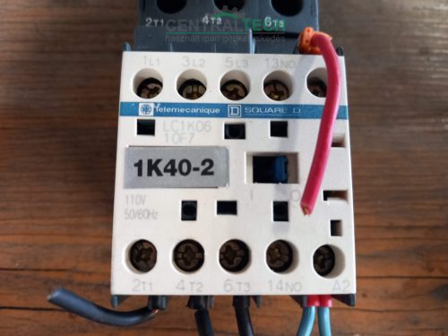 SCHNEIDER ELECTRIC LC1K0610F7 mágneskapcsoló hőkioldóval 6kW