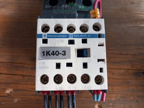 SCHNEIDER ELECTRIC LC1K0610F7 mágneskapcsoló hőkioldóval kW