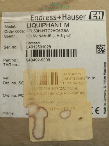 Liquiphant FTL50 robbanásveszélyes területeken használható szintkapcsoló