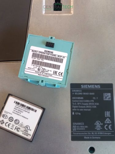 Siemens hajtásvezérlő 6SL3040-1MA01-0AA0 vezérlőegység CU320-2 PN
