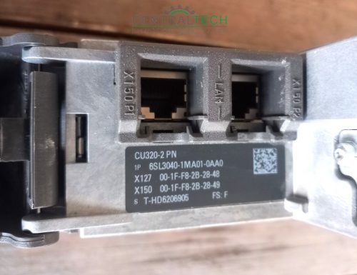 Siemens hajtásvezérlő 6SL3040-1MA01-0AA0 vezérlőegység CU320-2 PN