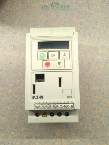 ÚJ! Eaton DC1 Power XL Frekvenciaváltó 0,75 kW EMC IP20 3PH - DC1-342D2FN-A20N - 380 (-10%) 480 (+10%) V 