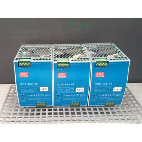   MEAN WELL NDR-480-48 DIN sínre szerelhető tápegység 48V 10A 480W 