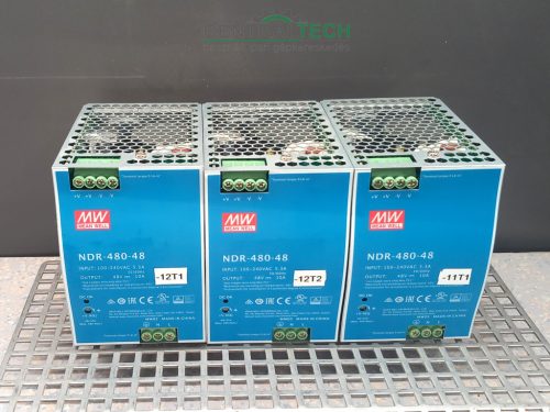 MEAN WELL NDR-480-48 DIN sínre szerelhető tápegység 48V 10A 480W 