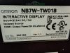 Omron NB7W-TW01B érintőpanel, 7" TFT LCD érintőképernyő/ax509