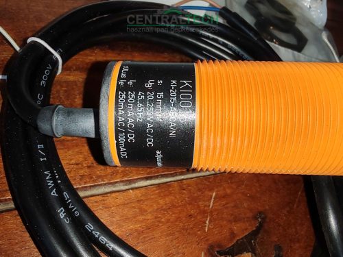 IFM KI0016 kapacitív érzékelő, közelítés-érzékelő, M30, érzékelés: 15 mm/ax511