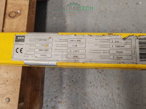 SICK FGSS1350-11 biztonsági fényfüggöny adó egység/ax516