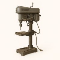 Drilling and threading machine