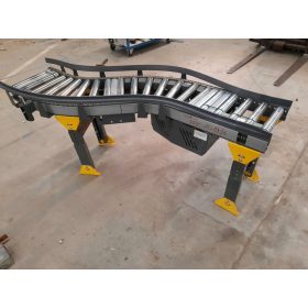 Hajtótt íves görgőspálya Knapp 320mm széles/ct1019