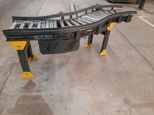 Hajtótt íves görgőspálya Knapp 320mm széles/ct1019