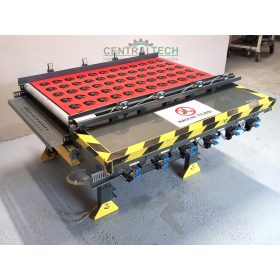   Knapp irányított görgős pozicionáló, keresztezhető görgős útváltó 128 x 140 cm /ct1027