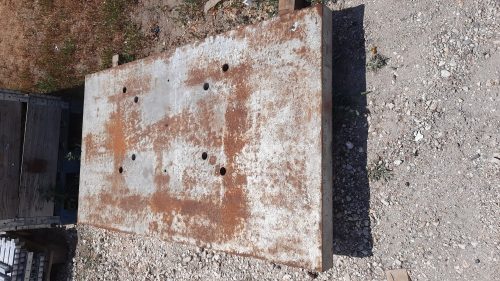 Press table 870 x 1570 x 75 mm /ct1095