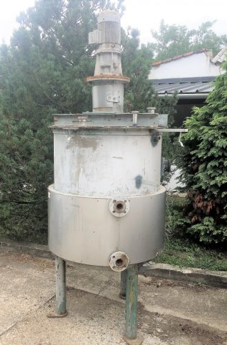 Homogenizáló tartály, keverő, mixer, hűthető- fűthető funkcióval 550l /ct1143