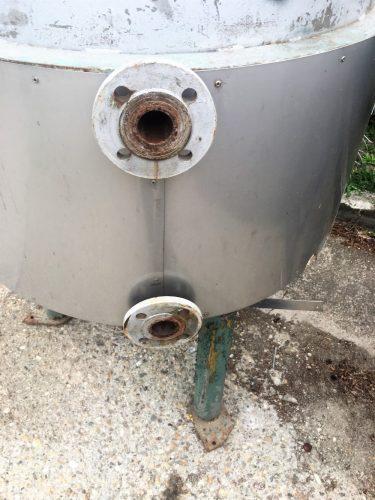 Homogenizáló tartály, keverő, mixer, hűthető- fűthető funkcióval 550l /ct1143