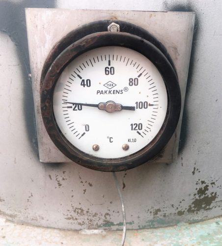 Homogenizáló tartály, keverő, mixer, hűthető- fűthető funkcióval 550l /ct1143