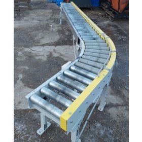   Hajtott görgőspálya +ív 4400x330mm íves szállítópálya /ct1225