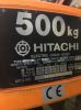Hitachi 500kg crane electric chain hoist cat. 3m emmag /ct1285