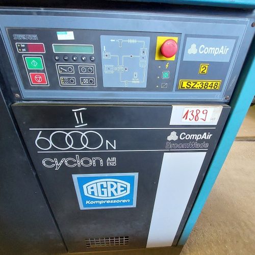 Compair Cyclone 6000N csavarkompresszor 75kw 8bar   12,9m3/perc /ct1389