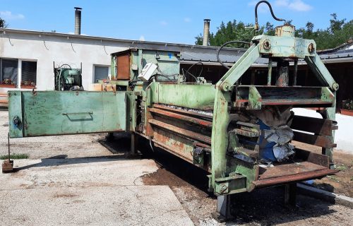  PAAL PACOMAT S2  horizontális hulladék, papír bálázó 700x1000 /ct1405