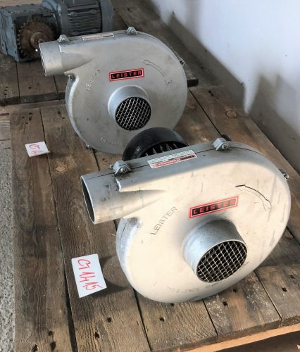 Leister hőálló centrifugál ventilátor 240m3/h  200 °C max 