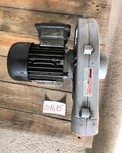 Leister hőálló centrifugál ventilátor 240m3/h  200 °C max 