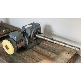 Sew-Eurodrive hajtóműves villanymotor, 0,25 kW, fékes