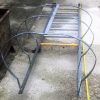 Powder-coated steel fire ladder, height: 3.3 m/ct1454