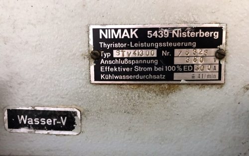 NIMAK PMP 5/35 ponthegesztőgép 5/35 /ct1472