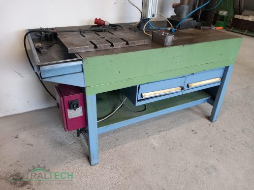 Alzmetall ax2/s 3 orsós fúrógép, menetfúró, oszlopos fúró /ct1480/