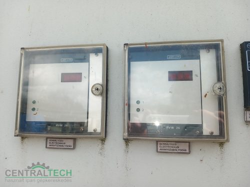 Kapcsolószekrény, vezérlőszekrény, gázégő vezérlés 