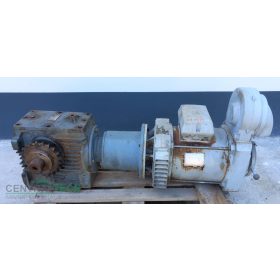   Hajtóműves villanymotor, 8.5/1.4kW, szöghajtás, kuplung, fék liftmotor