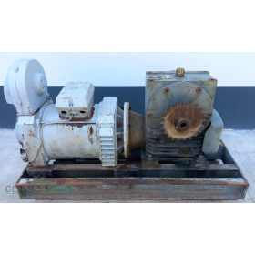   Hajtóműves villanymotor, 8.5/1.4kW, szöghajtás, kuplung, fék liftmotor 