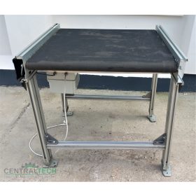   Interroll gumihevederes szállítószalag, szállító pálya 800x800mm 