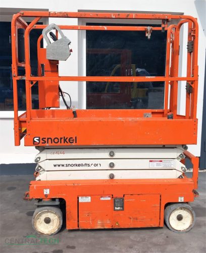 Electric scissor lift 7.8m Snorkel S3219E personal lift